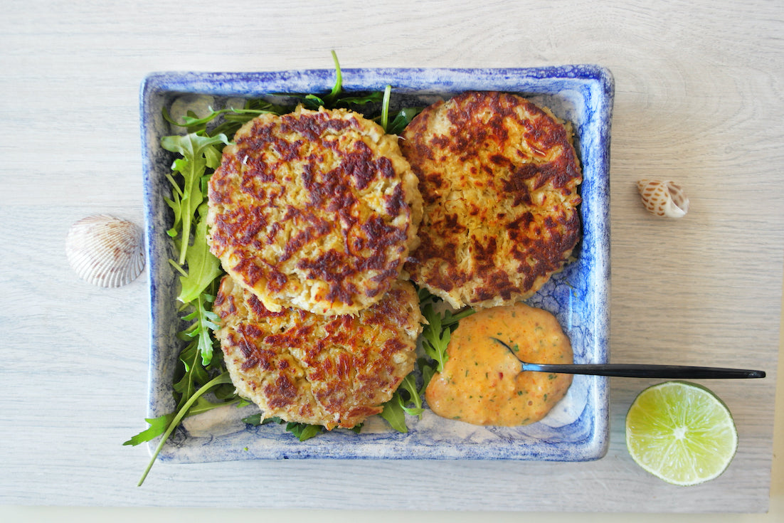 Lori’s famous crab cakes con Rub 3 CHICAGO🇺🇸 Spicy & Co