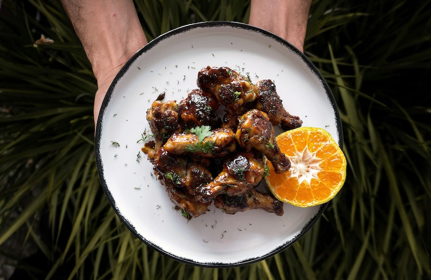 Muslitos de ala asados con Rub #15 COCORA🇨🇴 by Harry Sasson y miel de mandarina