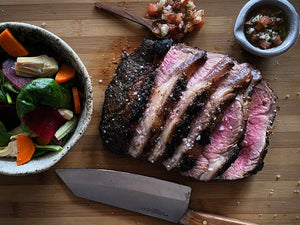 Chata asada en sellado inverso con Rub #17 PALERMO🇦🇷 y salsa cruda