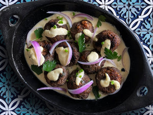 Albóndigas libanesas con Rub #7 ANKARA🇹🇷 y salsa de tahine